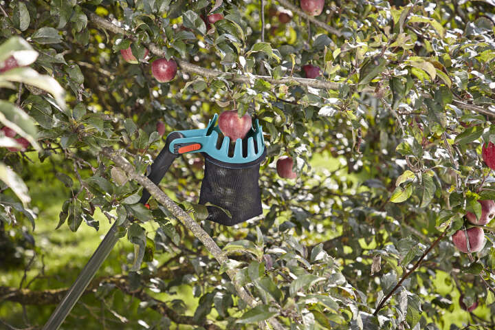 GARDENA Combisystem Obstpflücker mit Teleskopstiel